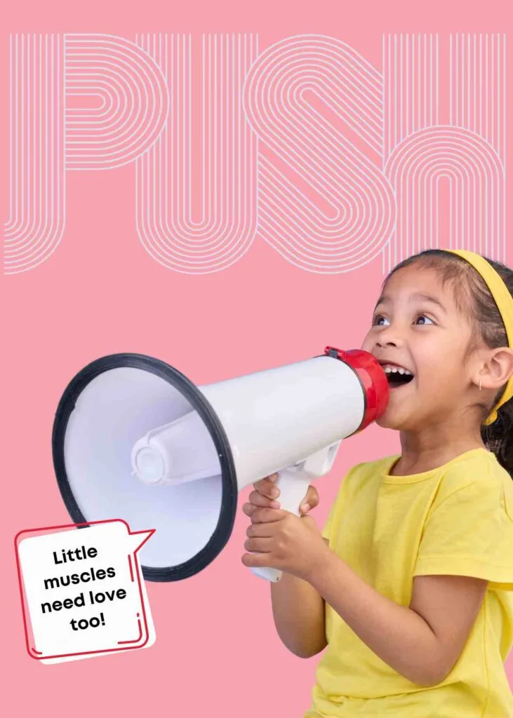 kid on megaphone