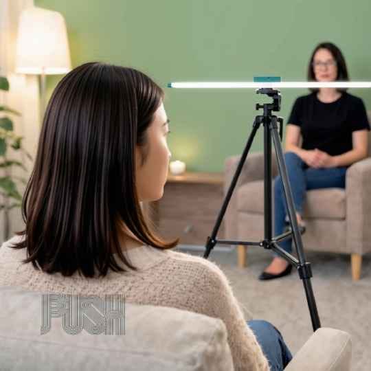 girl doing therapy